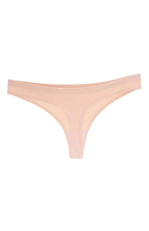 Blue Zone Planet |  Mesh Breathable Comfort Seamless Thongs