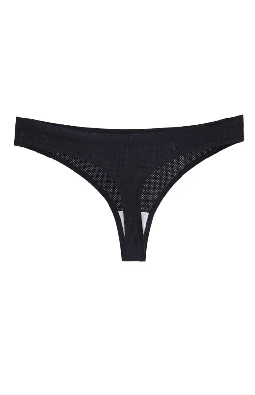 Blue Zone Planet |  Mesh Breathable Comfort Seamless Thongs