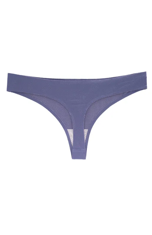 Blue Zone Planet |  Mesh Breathable Comfort Seamless Thongs