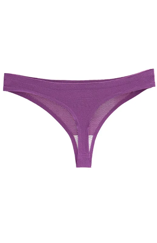 Blue Zone Planet |  Mesh Breathable Comfort Seamless Thongs