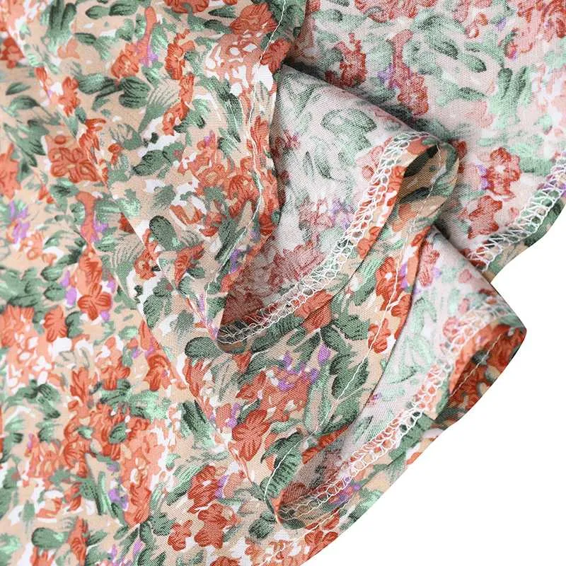 Boho Floral Print Plus Size Sundress