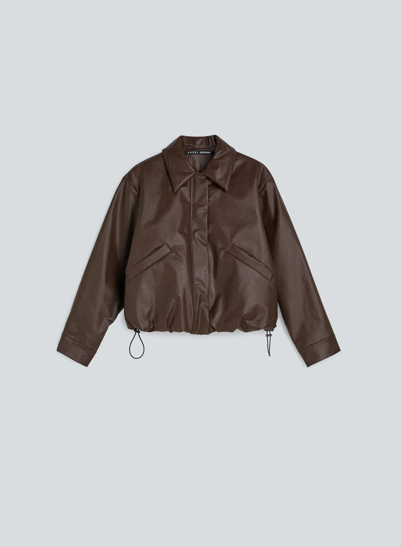 Bomber short oil | dark brown