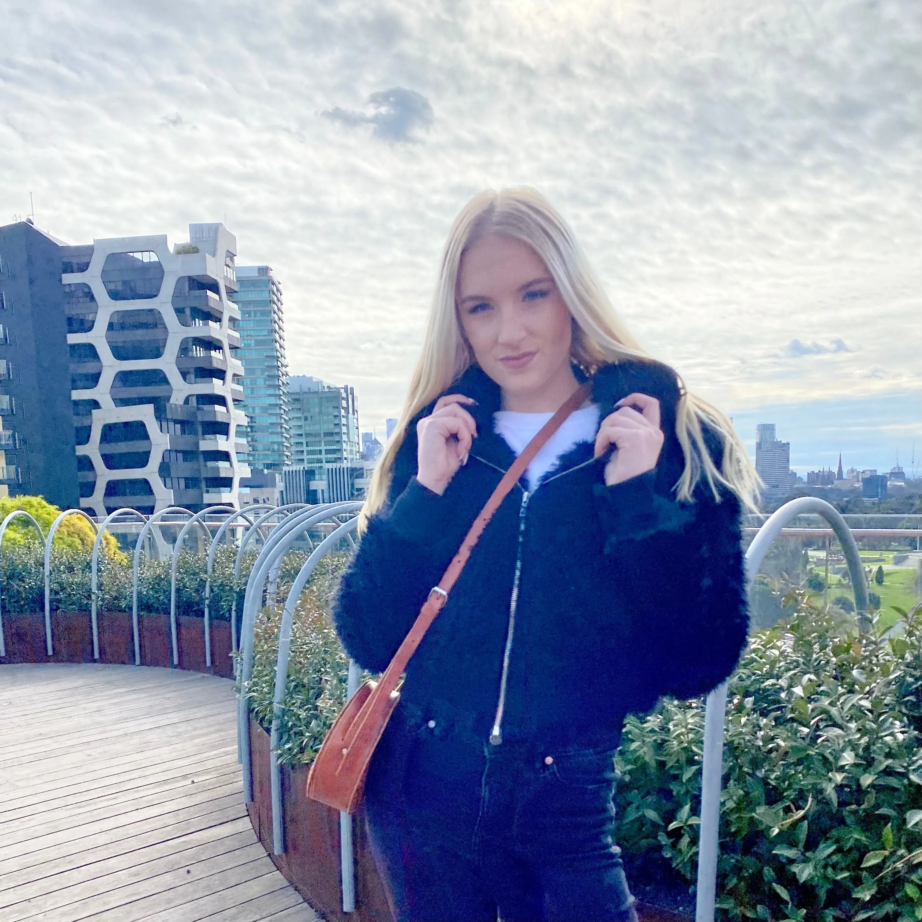 Bondi Teddy Bear Bomber Jacket