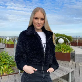 Bondi Teddy Bear Bomber Jacket