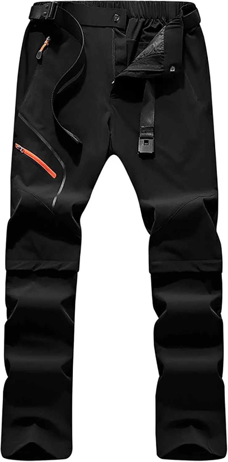 Cargo Pants for Men Wide Leg Pockets Elastic Waist Slim Legs Breathable Loose Sport Clothes Comfy Fashion Trousers