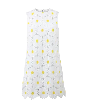 Daisy Macrame Shift Dress
