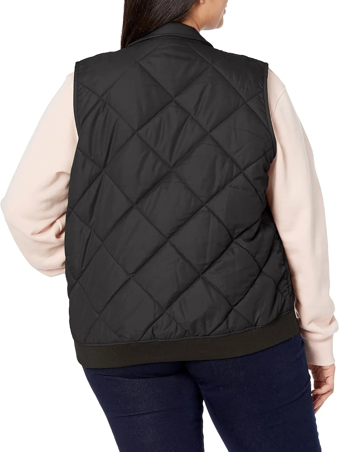 Dickies Women's Quilted Bomber Vest