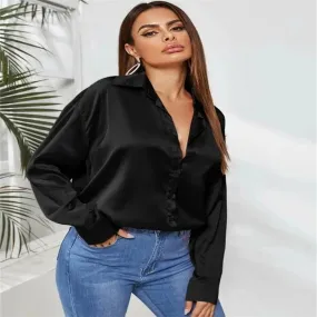 Elegant Satin Blouse