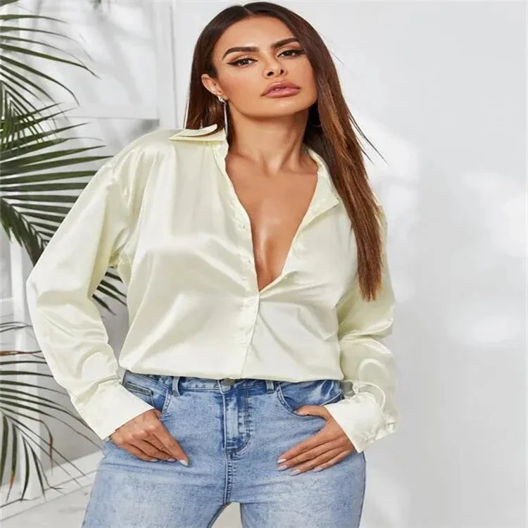 Elegant Satin Blouse