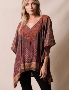 Fair Trade Flowy Tunic - Amber
