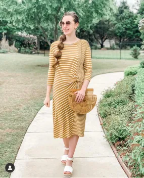 Fit 2B Tied Midi Dress
