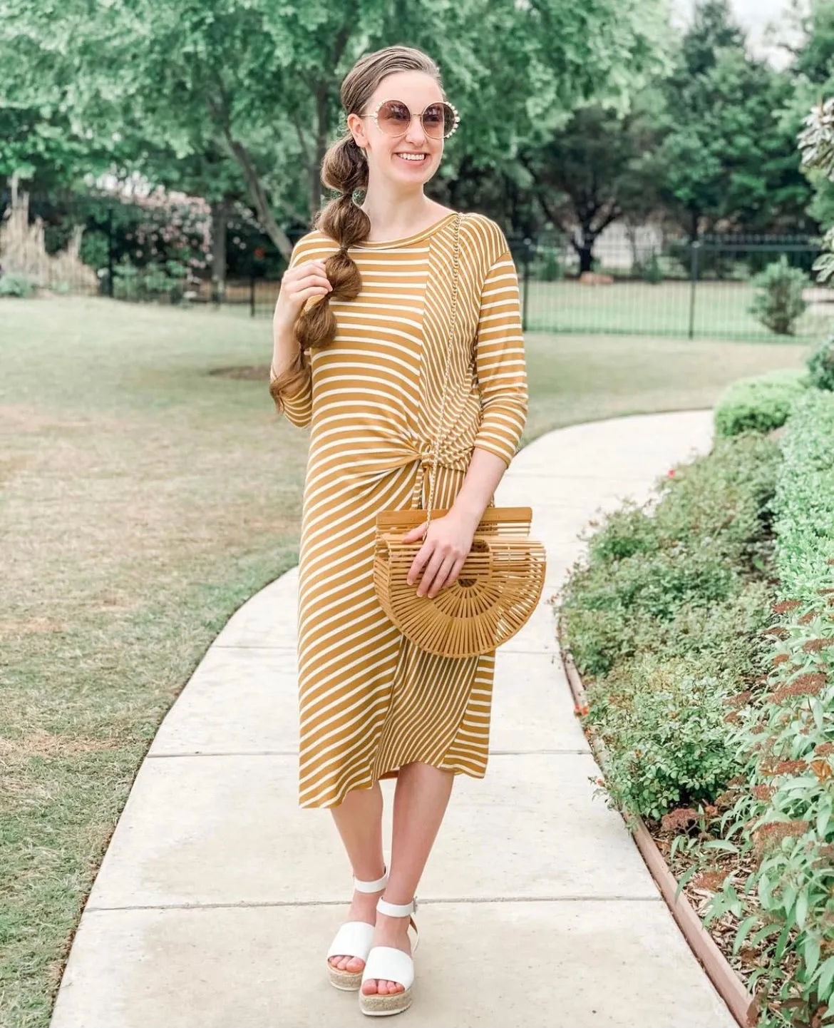 Fit 2B Tied Midi Dress