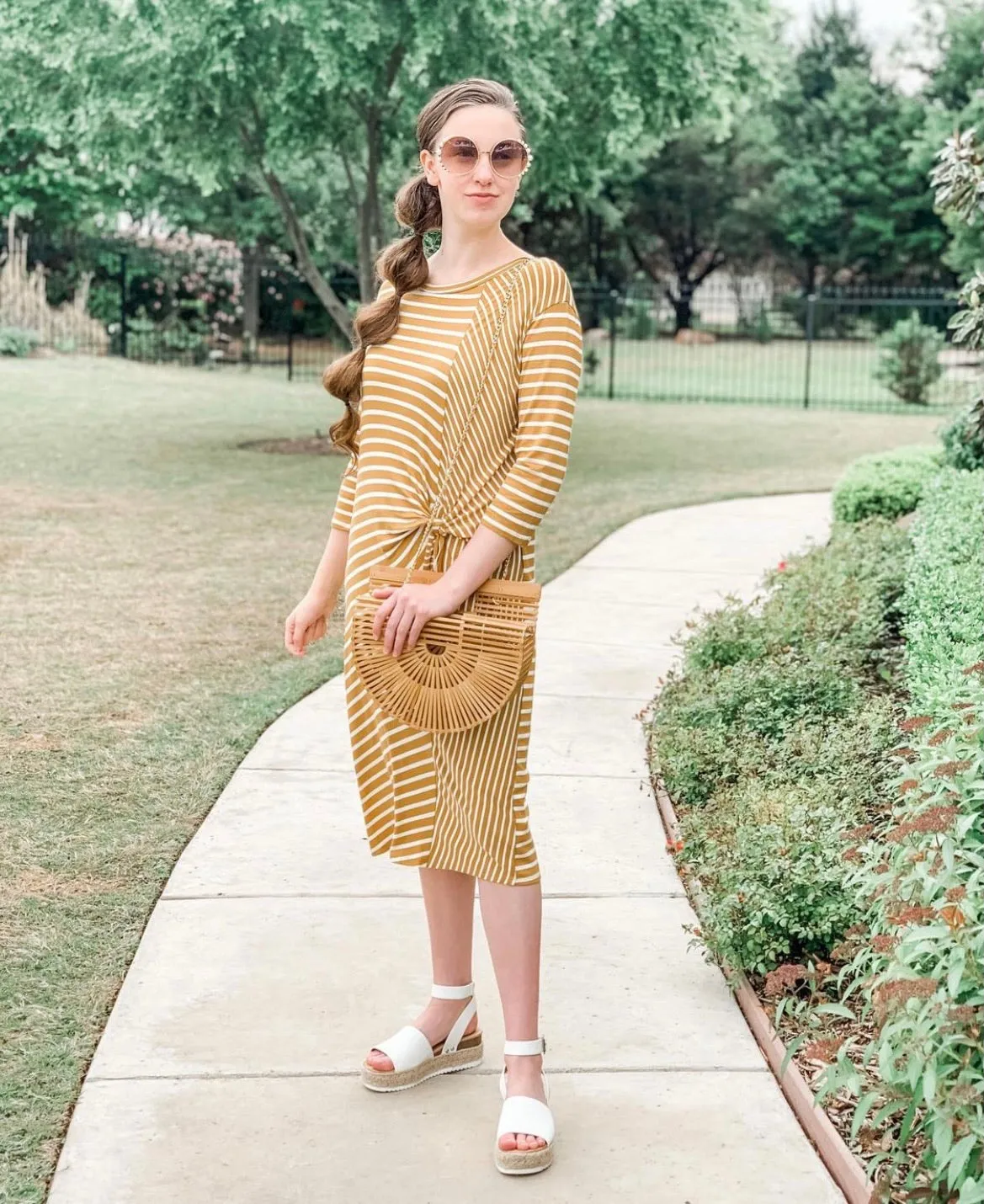 Fit 2B Tied Midi Dress