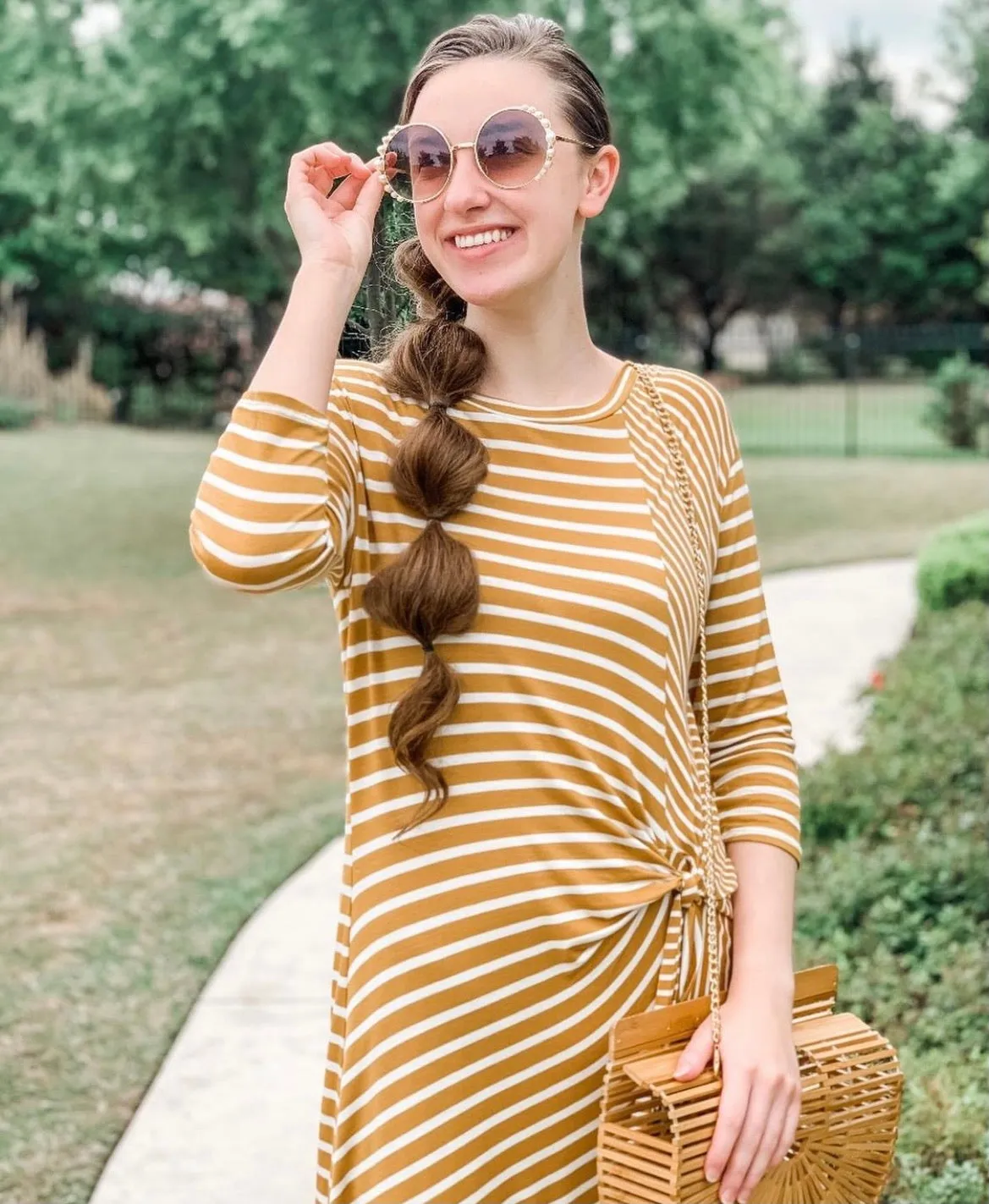 Fit 2B Tied Midi Dress