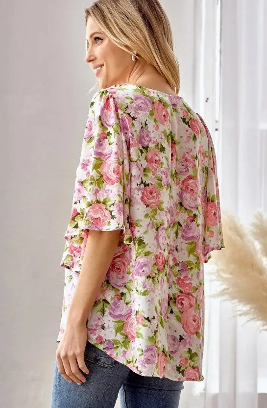Floral Print Top