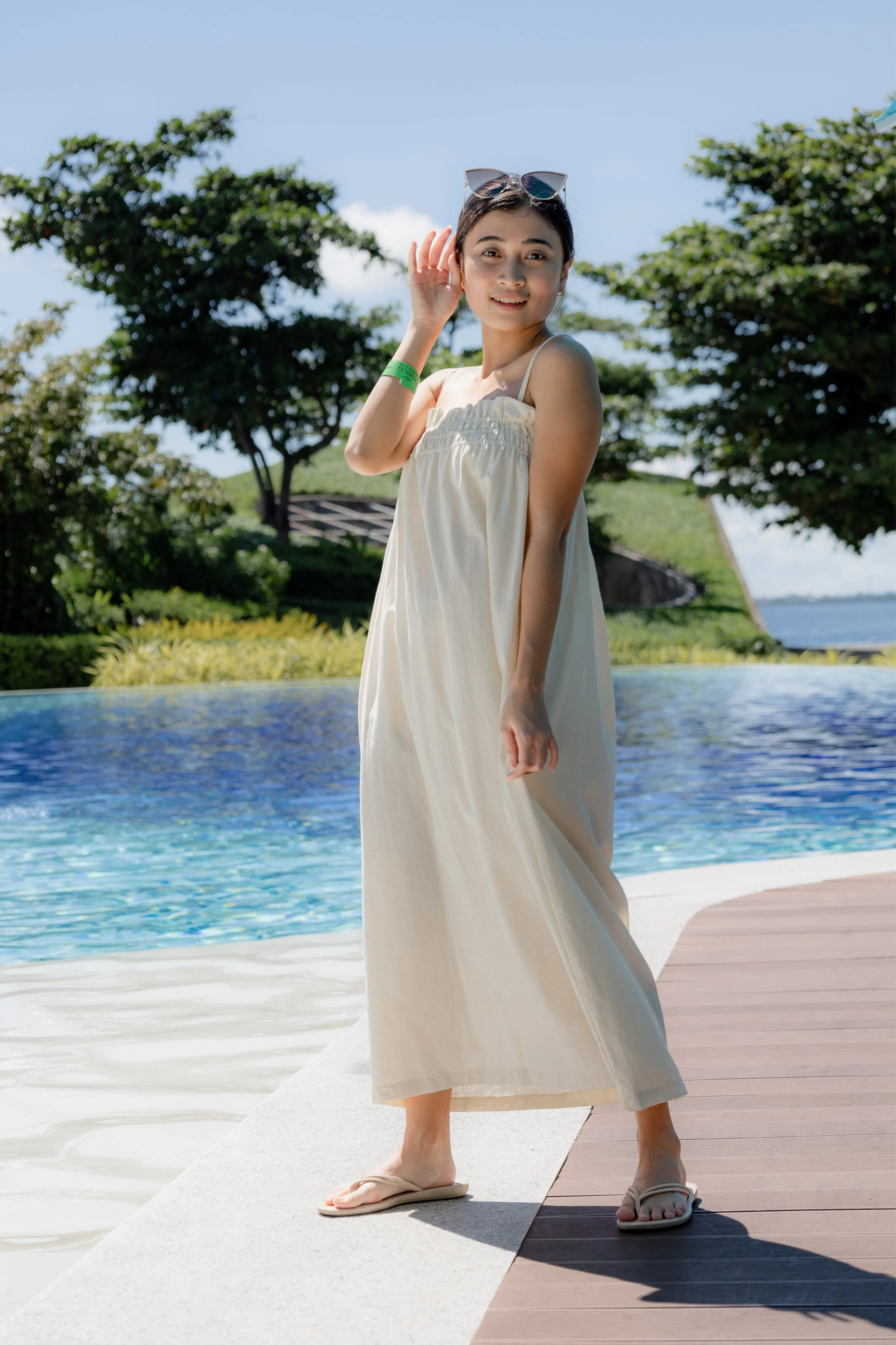 Gareth Shift Strap Dress