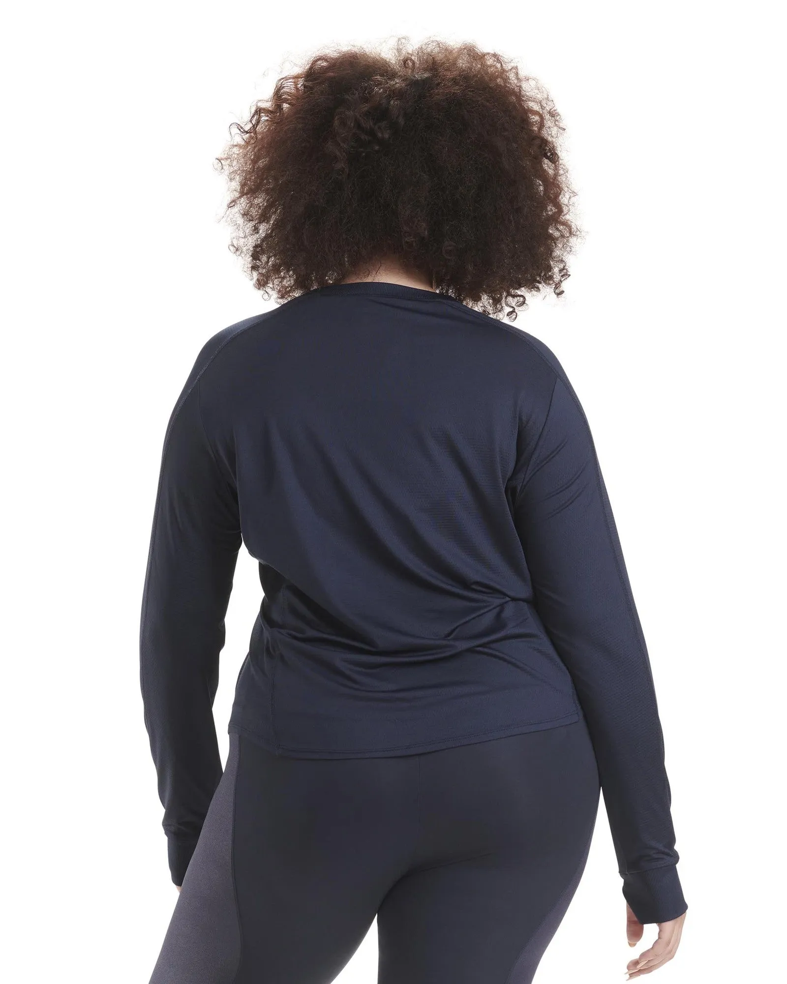 Gigi Athletic Running Top | Navy