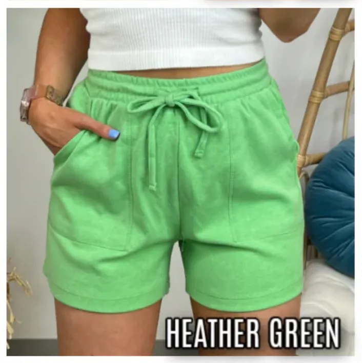 Harvison Drawstring Waist Shorts - FINAL SALE