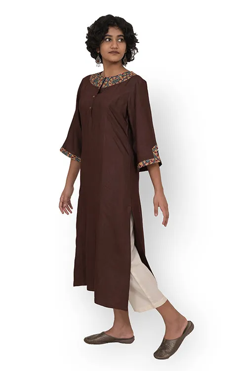 KALAMKARI PATCH KURTI