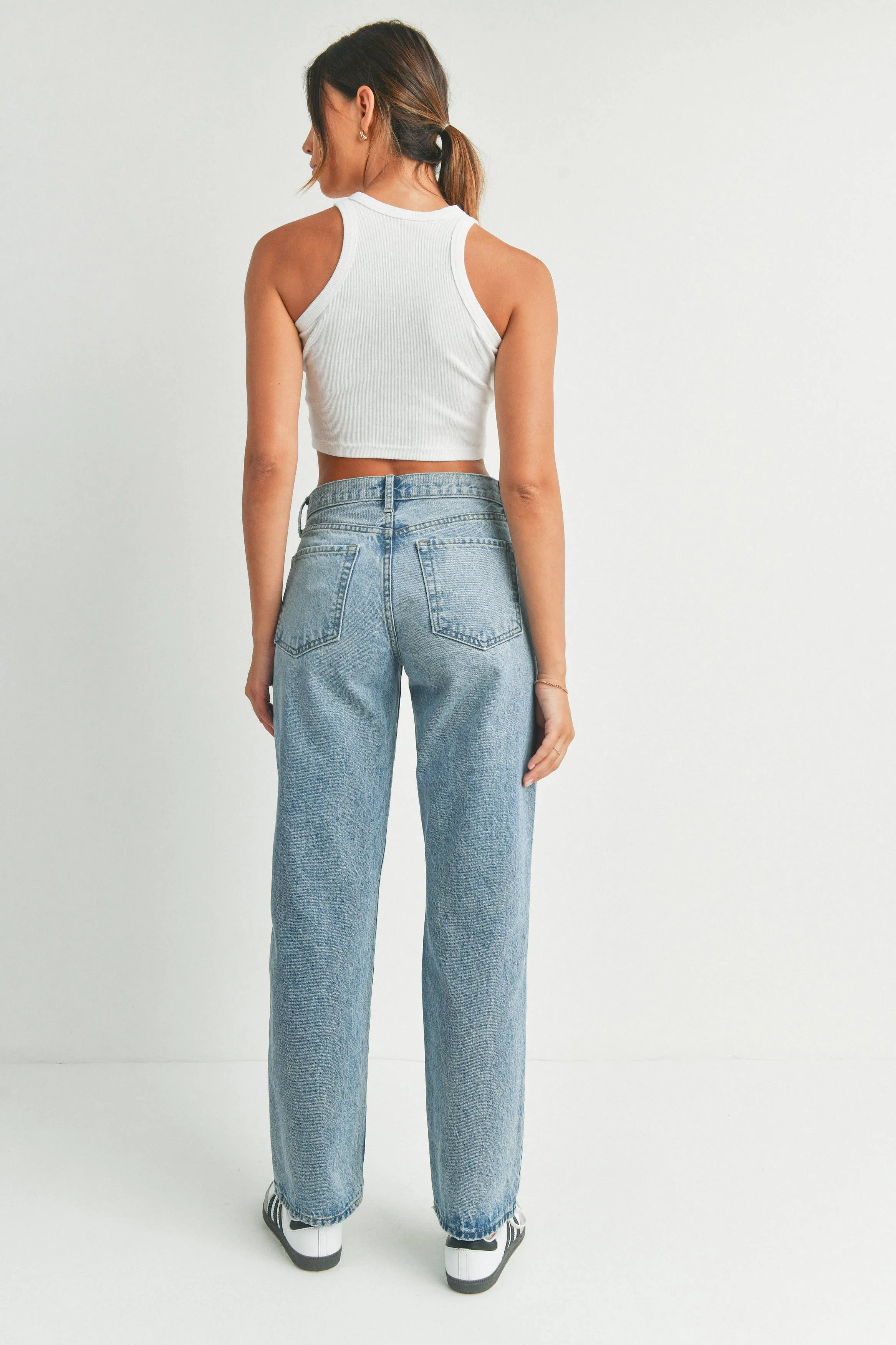 Kelley Relaxed Straight Denim