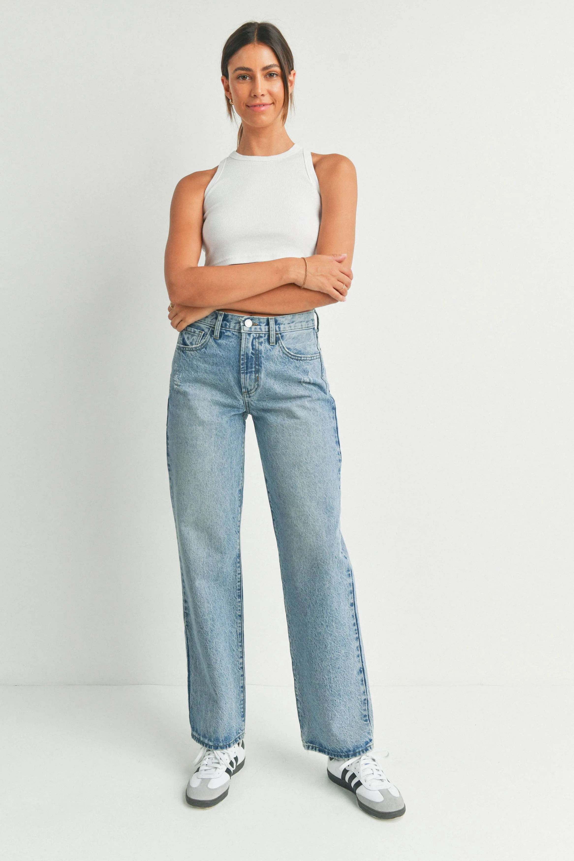 Kelley Relaxed Straight Denim