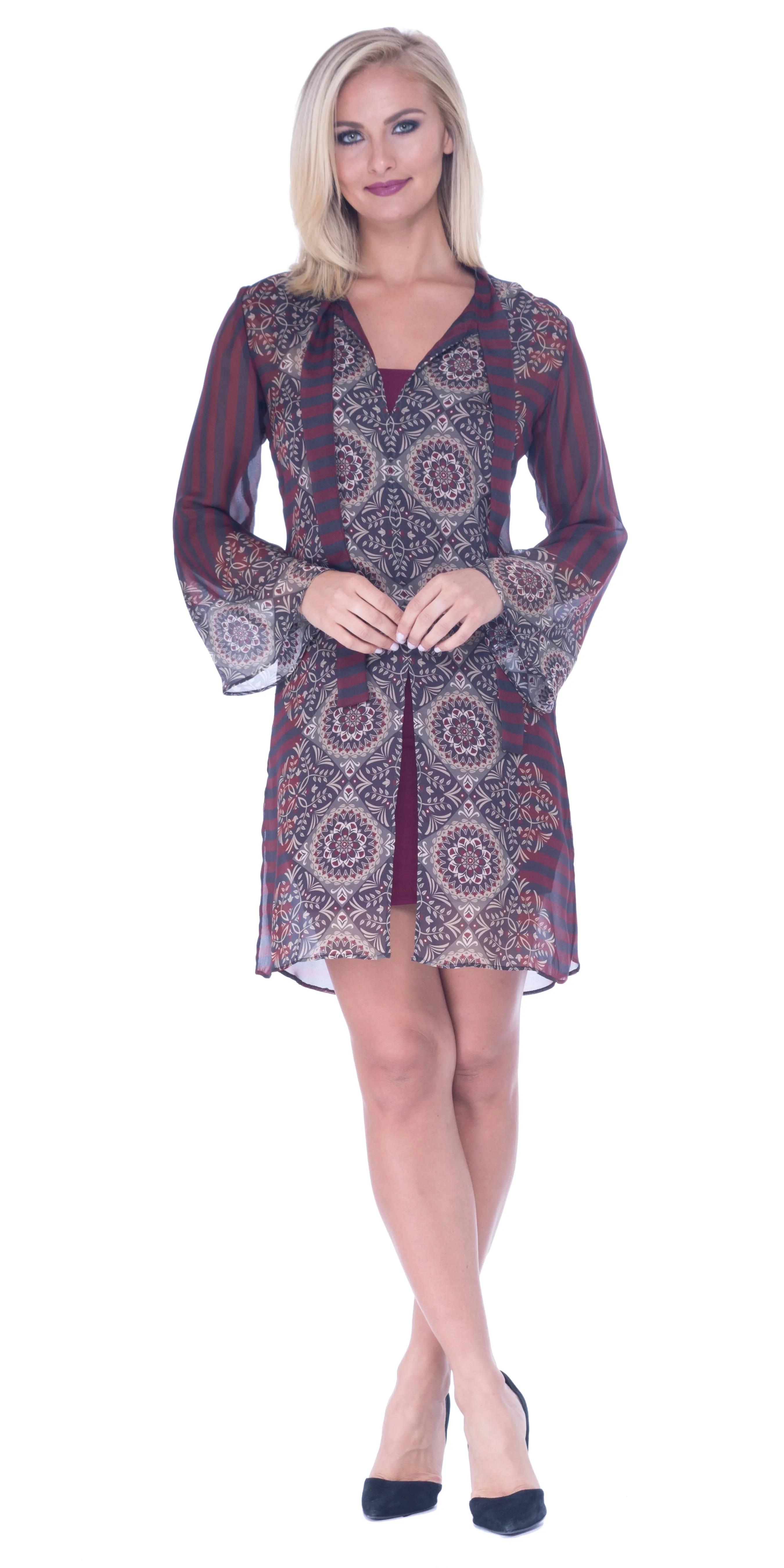 Krystal Tie Neck Tunic
