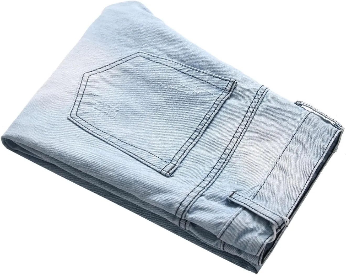 Men's Jeans Comfort Stretch Denim Straight Leg Relaxed Fit Jeans E for Men