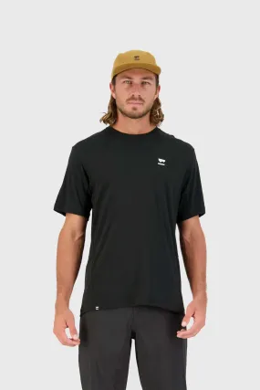 Mons Royale Tarn Merino Shift T-Shirt - Black