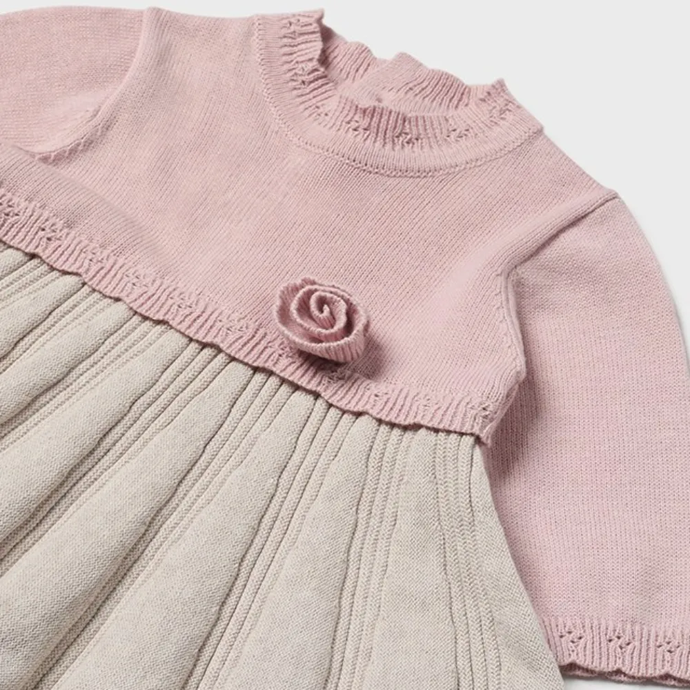 New In Mayoral Girls Knit Dress