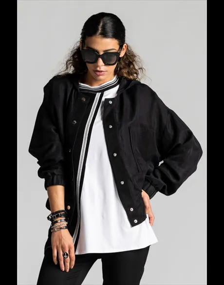 Paula Ryan Relaxed Boxy Jacket In Mint