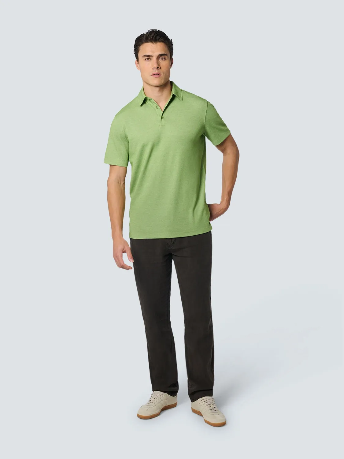 Polo 2 Coloured Pique | Green