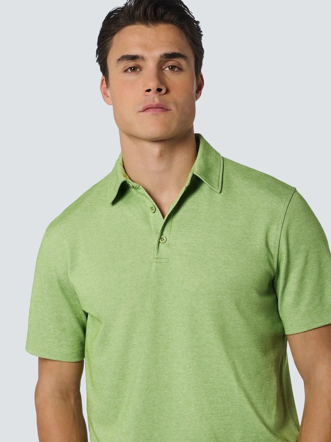 Polo 2 Coloured Pique | Green