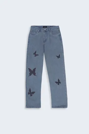 Relaxed Straight Fit Jeans