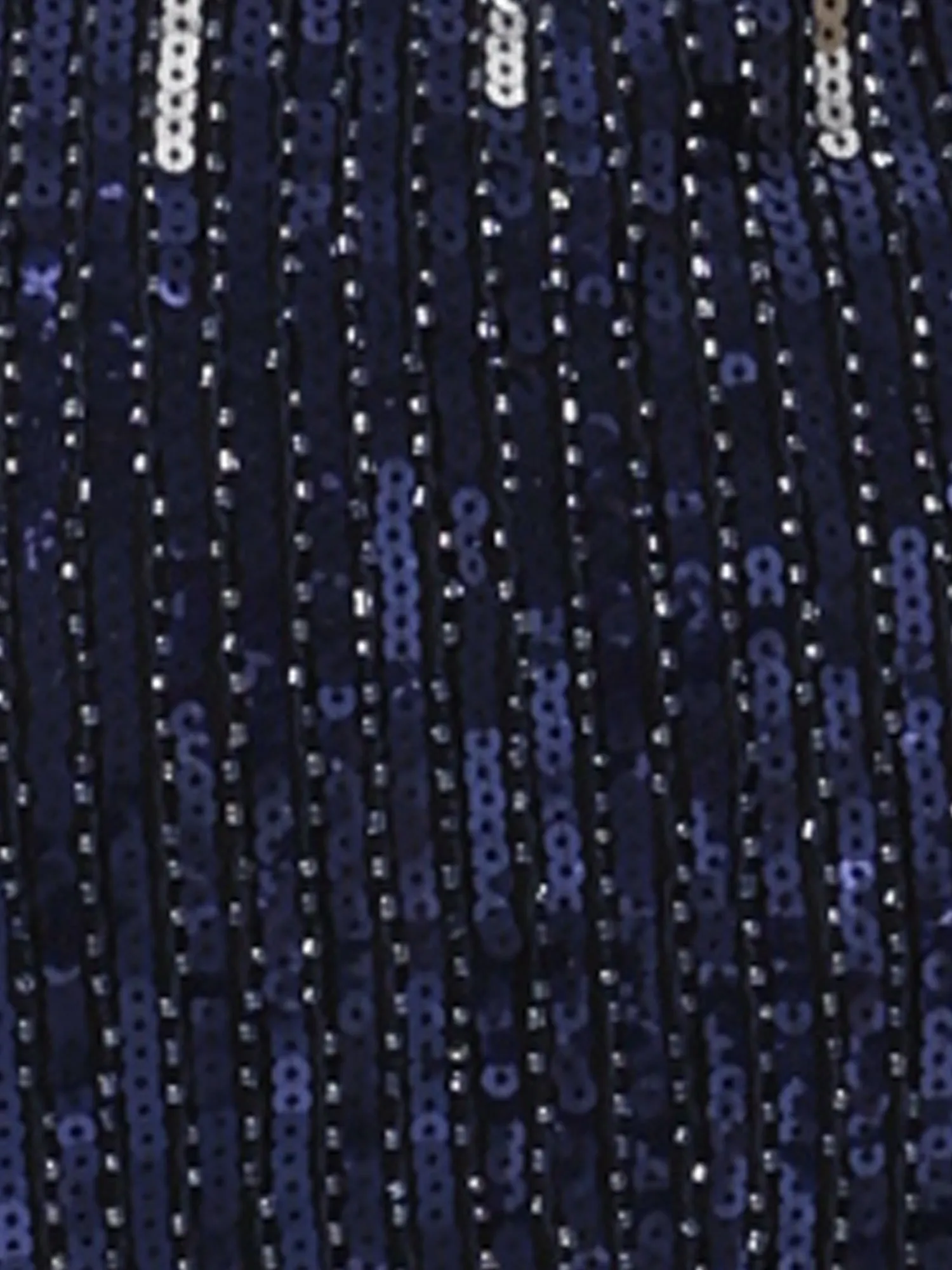 Sequin Cap Sleeve Sparkly Midi Sheath Dress