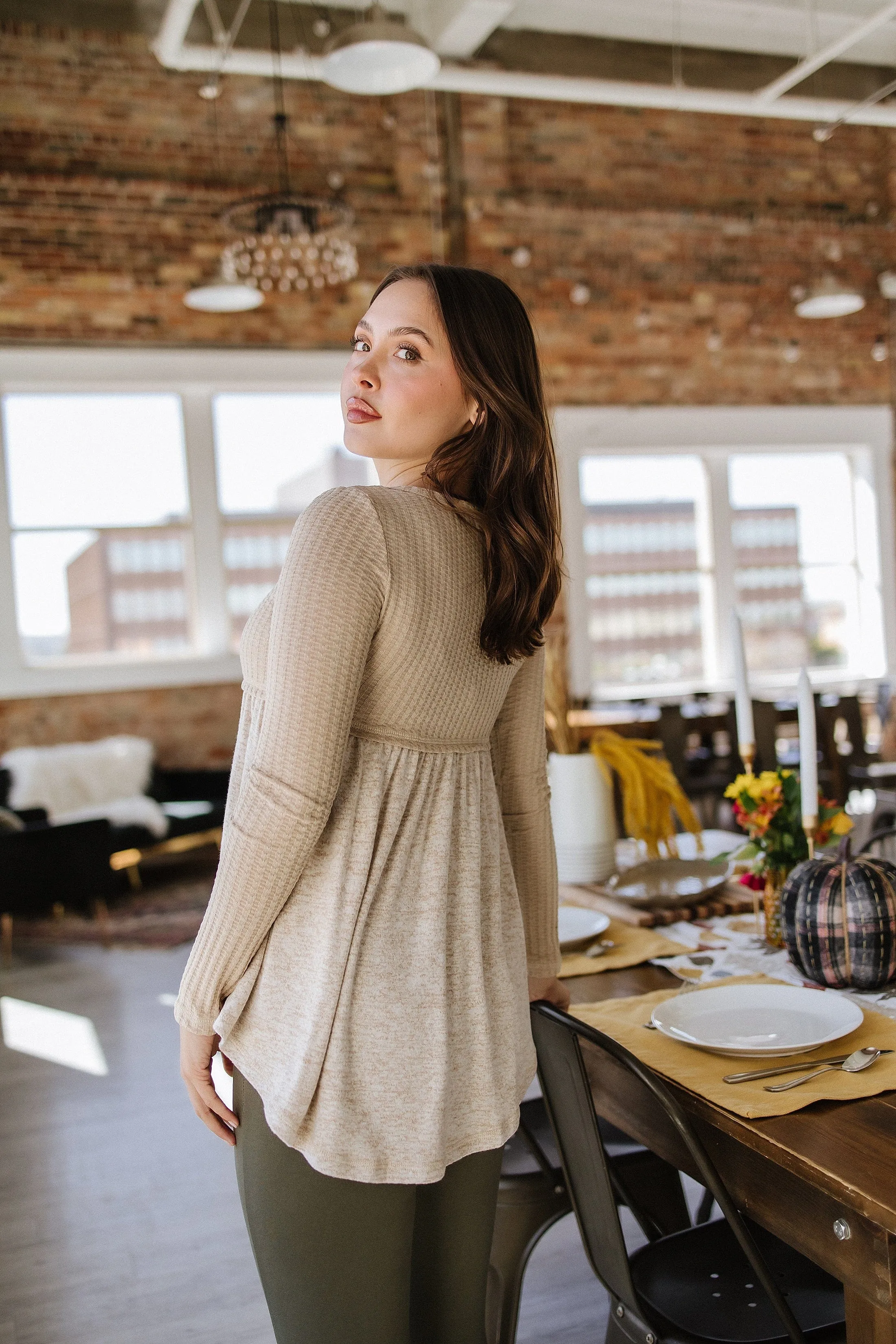 Stella Textured Flowy Tunic