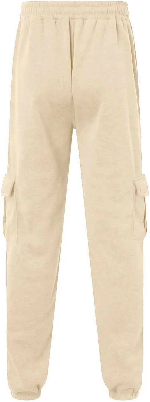 Sweatpants for Men Summer Drawstring Elastic Waist Fit Pockets Breathable Leisure Style Elasticity Cute Joggers