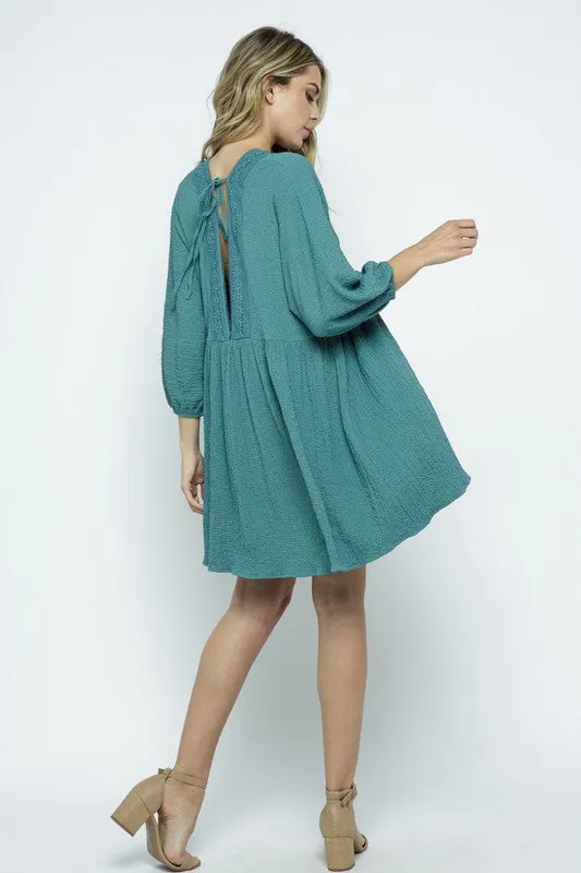 Teal Tunic Dress