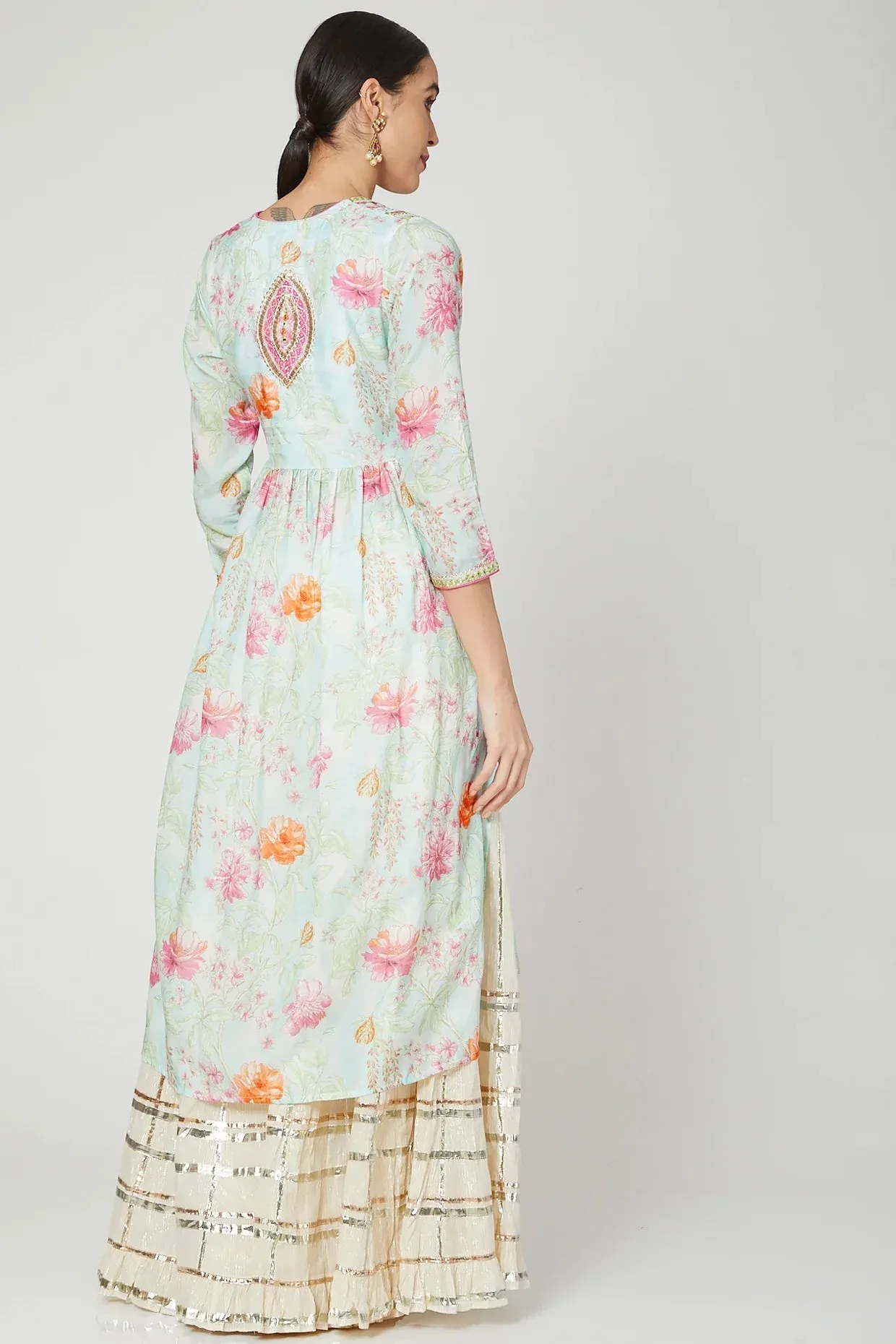Utsav Jacket style Blue Tunic