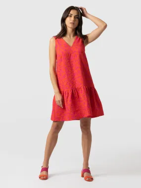Victoria Shift Dress - Festival Jacquard