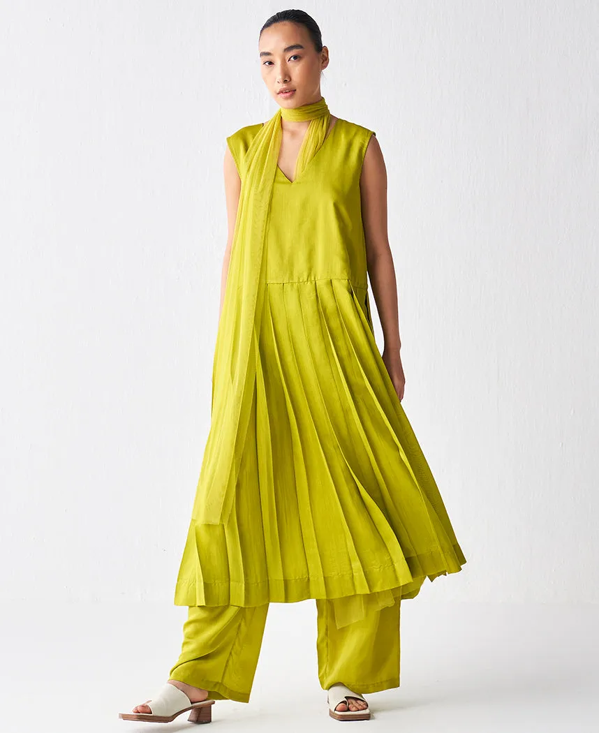 Waist Pleat Tunic