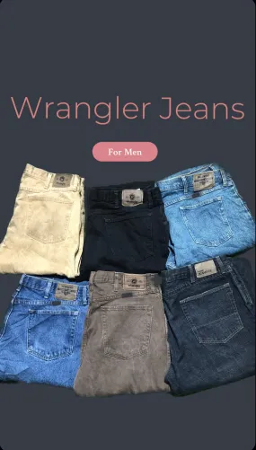 Wrangler Relaxed Fit Vintage Jeans for Men