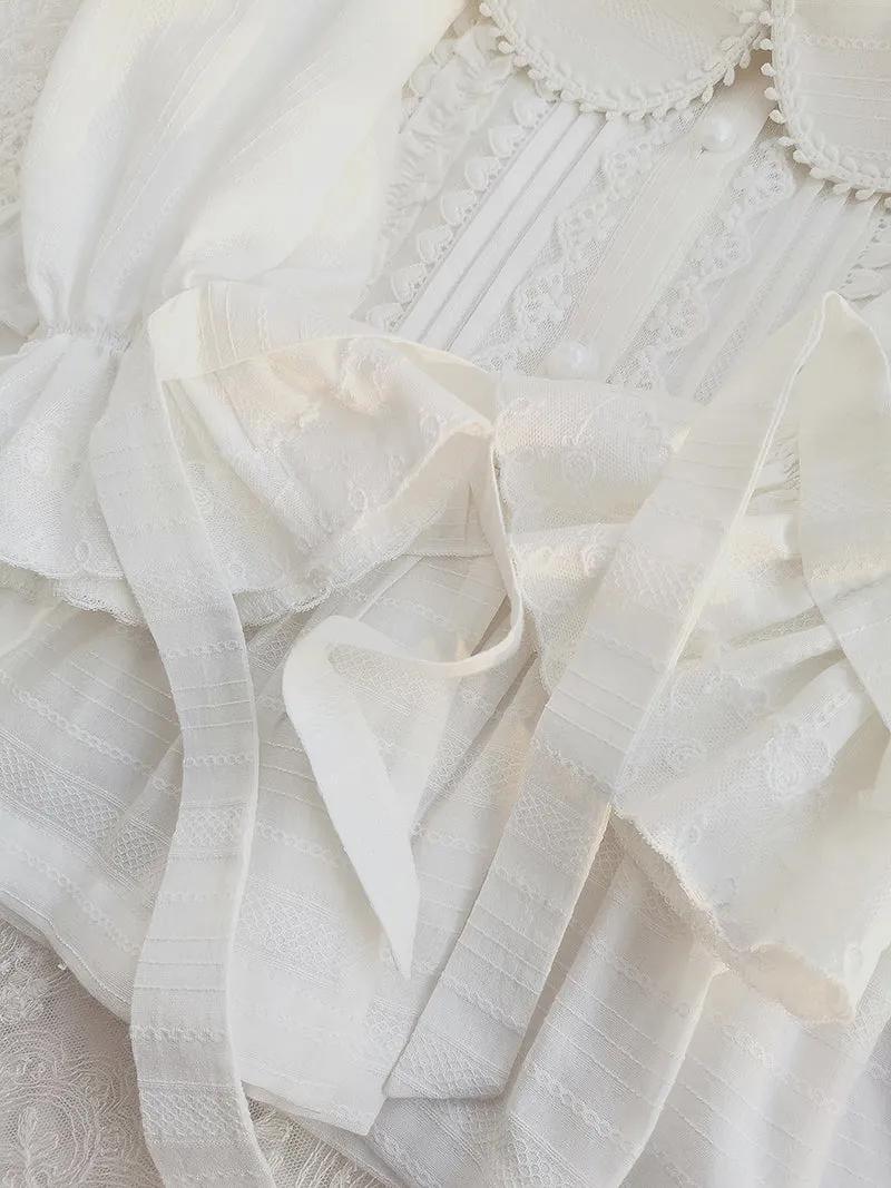 Yilia~Kawaii Lolita Long Sleeve Blouse